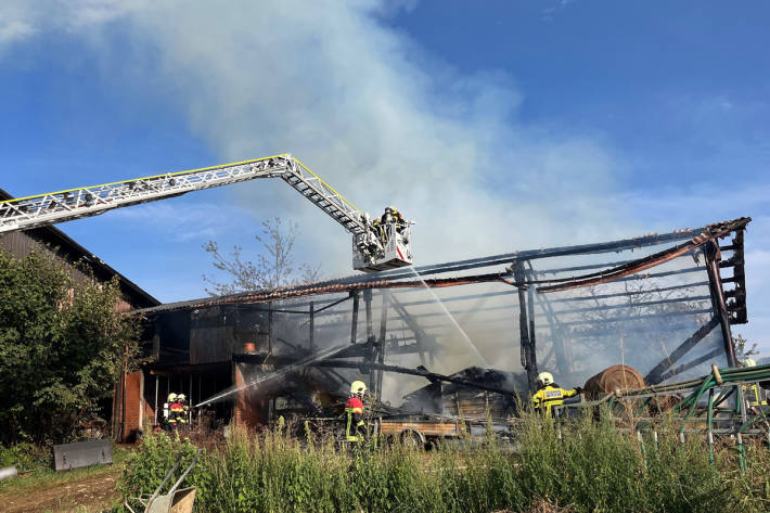 Die Feuerwehr konnte den Brand erfolgreich löschen