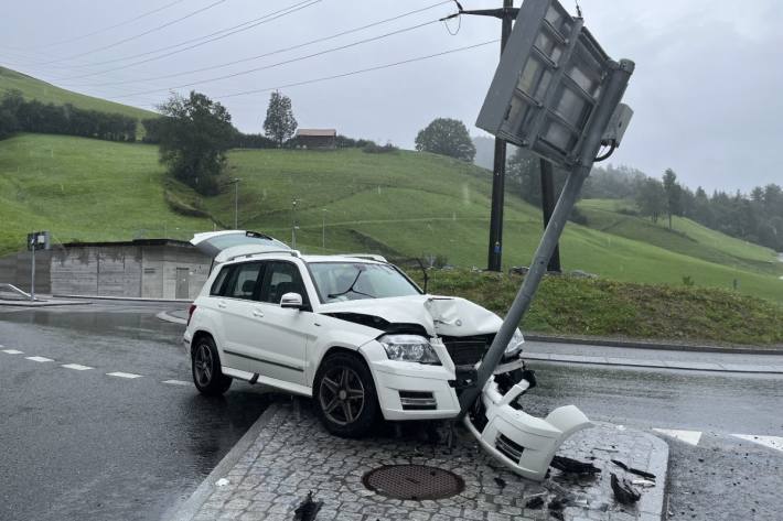 In Wattwil hat sich heute ein Unfall ereignet.