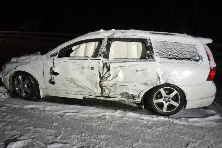 Mehrere Autos in Unfall in Entlebuch verwickelt.