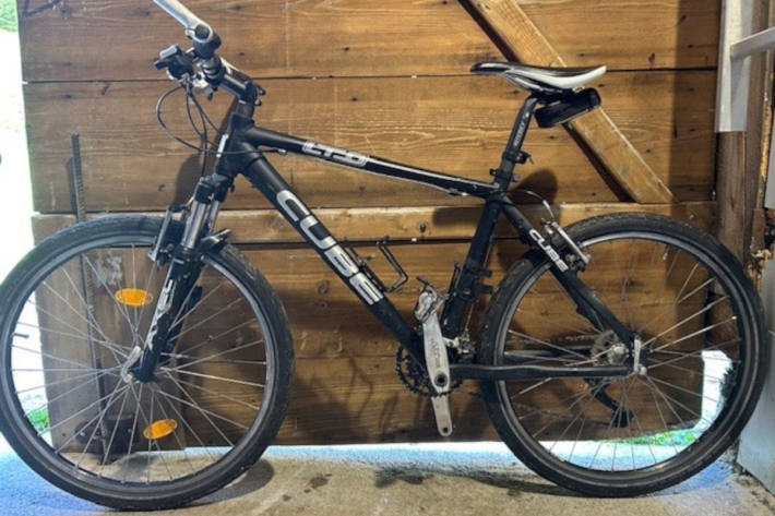 Das sichergestellte Fahrrad (CUBE LTD)