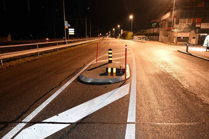 Auch an der Strasseninfrastruktur entstand Sachschaden