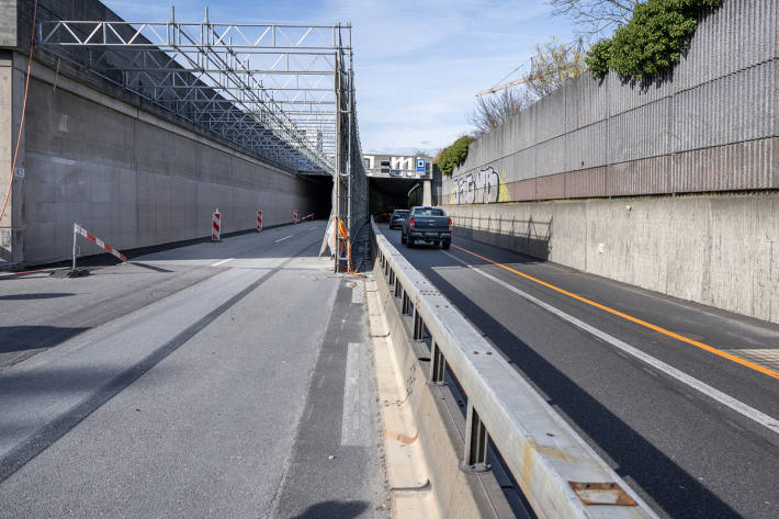 Schutzwand Sonnenhoftunnel