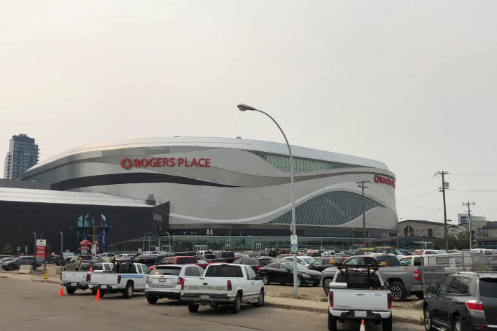 Rogers Place in Edmonton