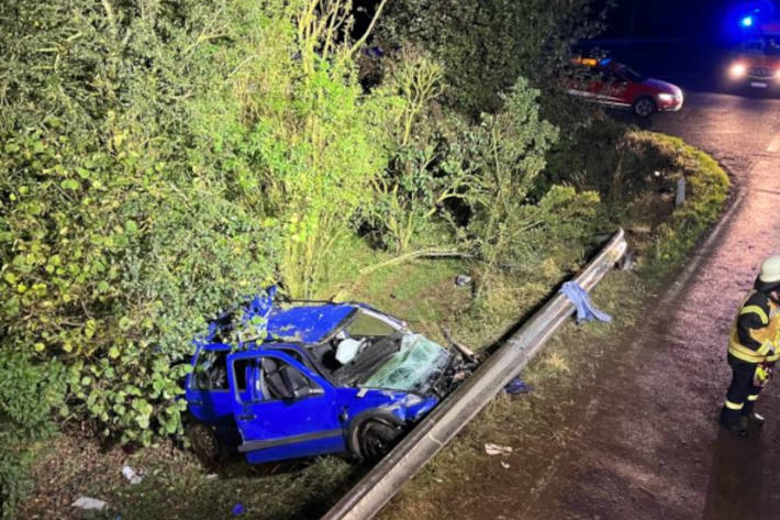 Verkehrsunfall mit schwer verletzter Person