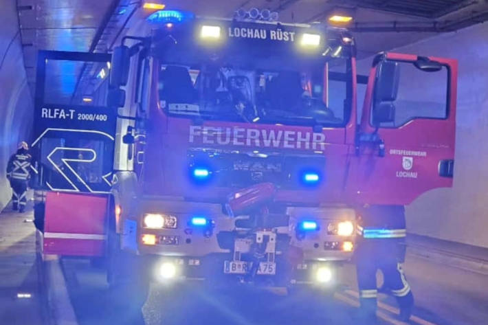 Die Feuerwehren Bregenz-Rieden und Lochau waren im Einsatz.
