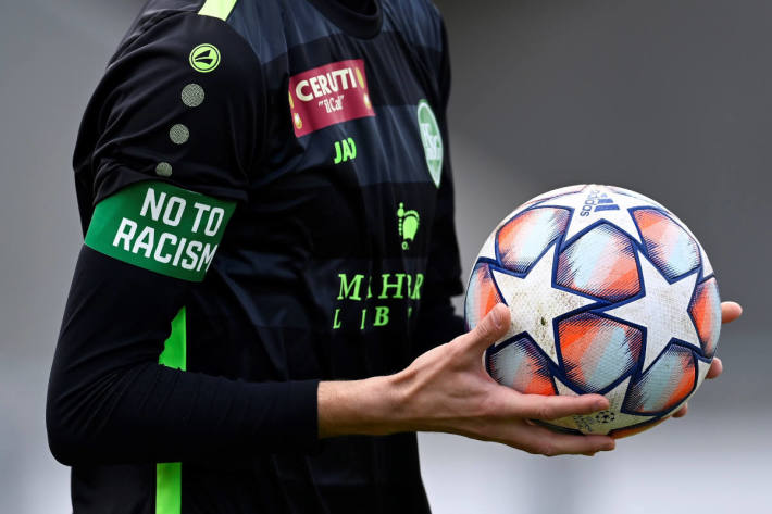 FCSG-Spezialbinde No to Racism