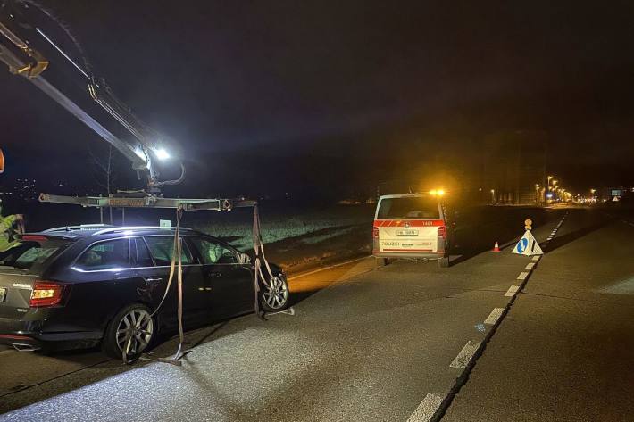 Bei dem Unfall wurde niemand verletzt