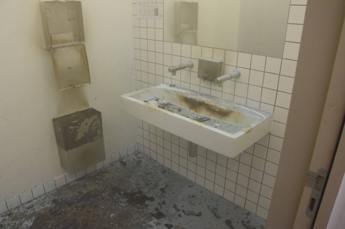 Brandstiftung in Berufs- und Weiterbildungszentrum Altstätten SG.