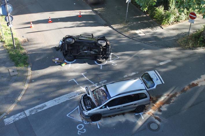 Mehrere Verletzte nach Verkehrsunfall 