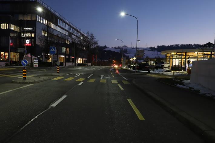 In der Stadt St. Gallen kam es zu einem Unfall mit mehreren Fahrzeugen.