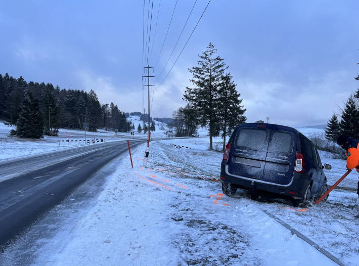 Die Frau wurde vom Rettungsdienst ins Spital gebracht.