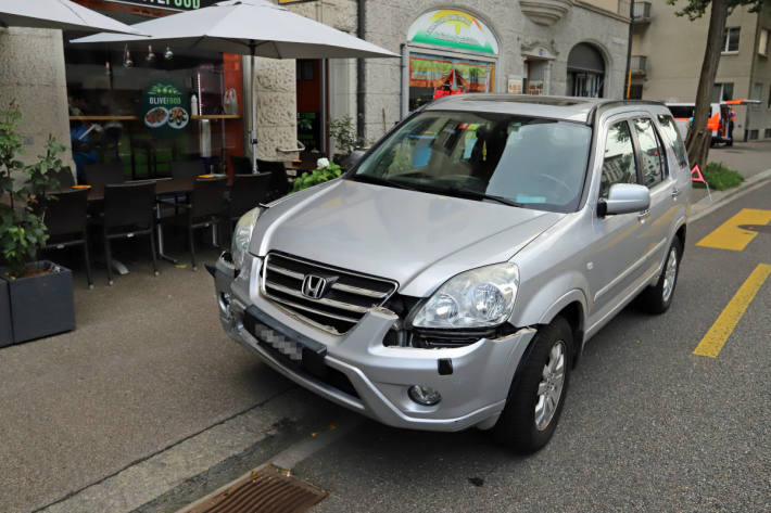 Kollision beim Einbiegen auf Rorschacher Strasse in St.Gallen