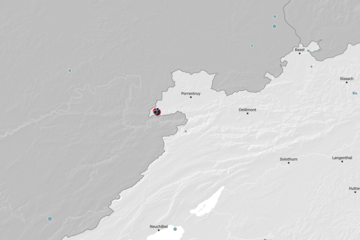 Das Beben war in der Nähe des Epizentrums deutlich spürbar