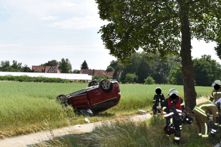 Verkehrsunfall mit 3 Verletzten