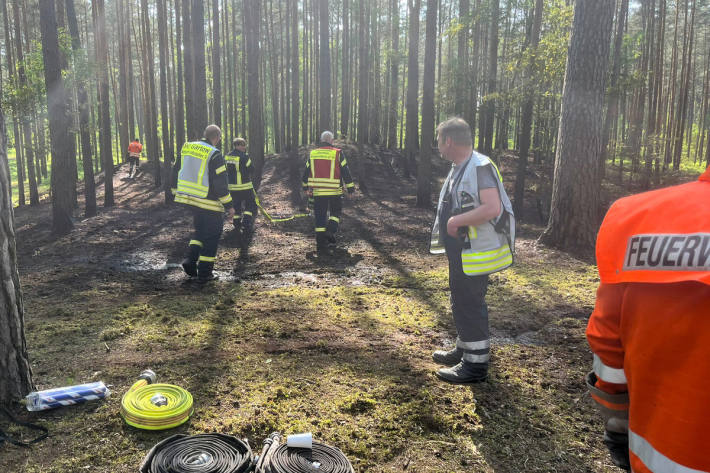 Viele Einsatzkräfte waren vor Ort