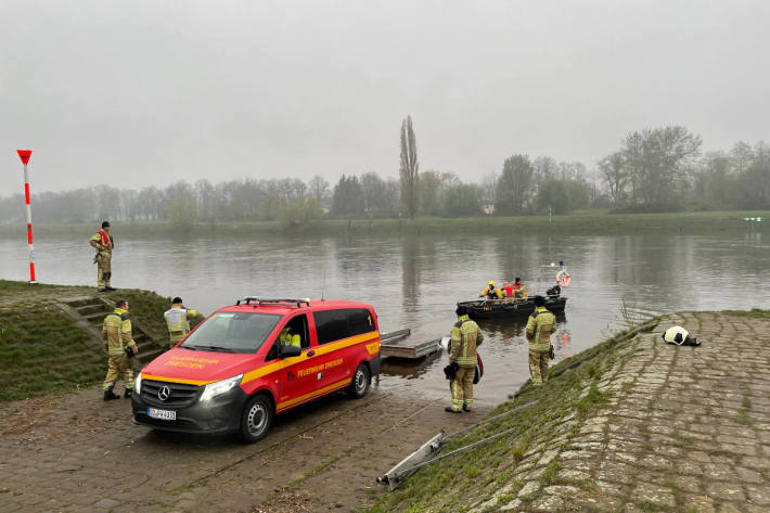 Tote Person aus Elbe geborgen