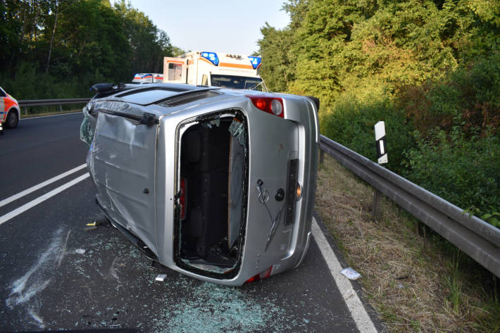 Verkehrsunfall auf der Bundesstraße 65 bei Bückeburg