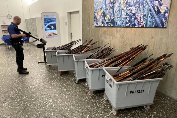 Erfolgreiche Waffenrückgabeaktion