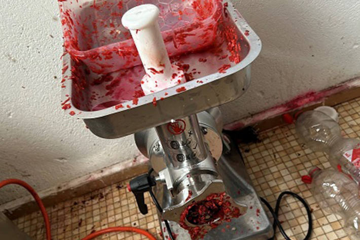Illegale Produktionsstätte für Shisha-Tabak.