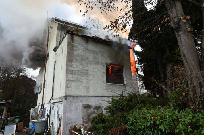 Die Feuerwehr konnte den Brand rasch löschen.