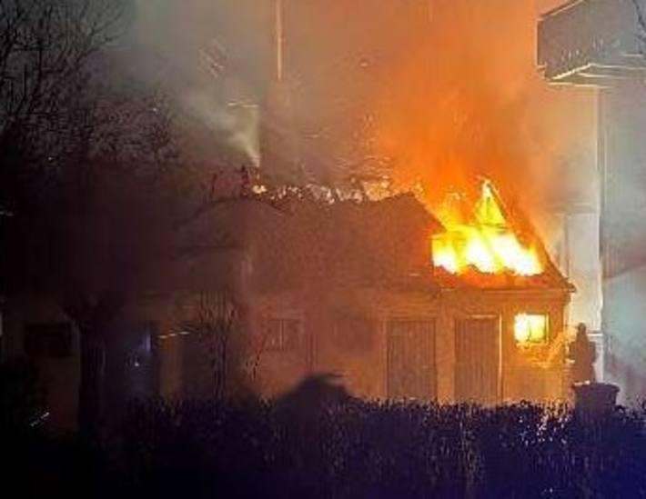 Brand einer Heizungsanlage