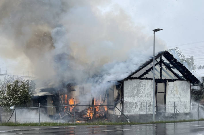 Beim Brand wurde niemand verletzt