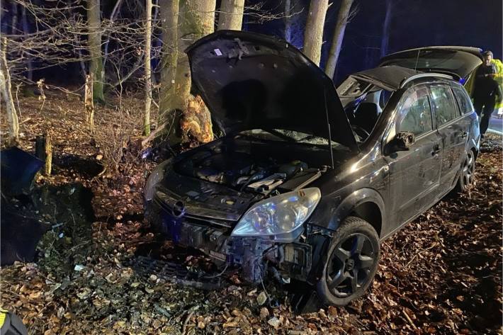 Nach dem Unfall kam es zu Verkehrsbehinderungen