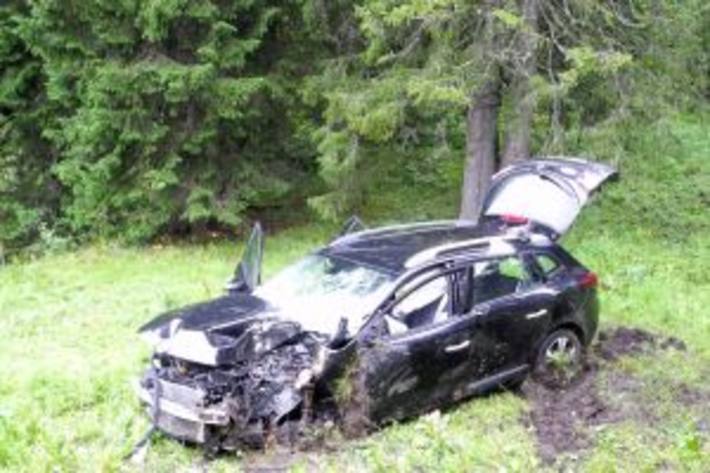 Beim tragischen Unfall in Oberiberg wurden auch Minderjährige verletzt.