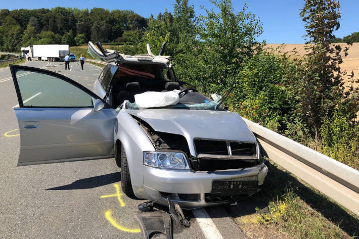 Mann verstirbt bei Verkehrsunfall auf der B525 bei Nottuln