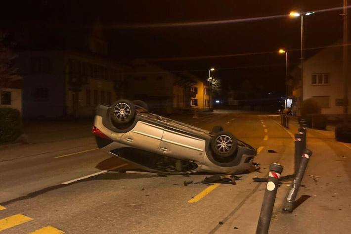 Am Auto entstand Totalschaden