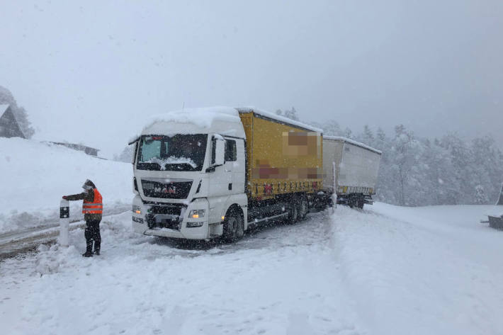  37 Verkehrsunfälle wegen Glätte in Kanton St.Gallen