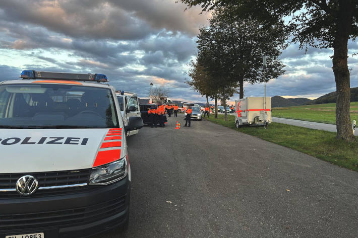 Die Schaffhauser Polizei führte zwei Grosskontrollen durch.