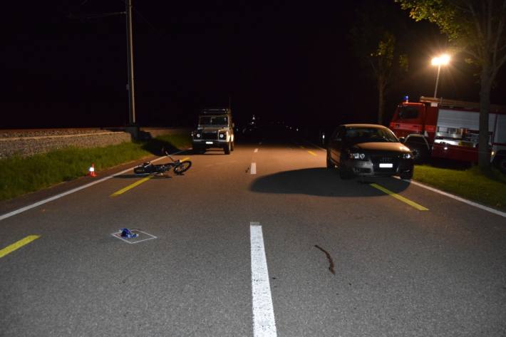 In Waldstatt AR ist gestern eine Mofalenkerin verunfallt.