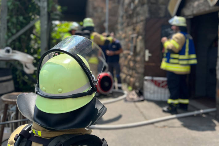 Der Einsatz der Feuerwehr Weinheim war nach rund 2 Stunden beendet.