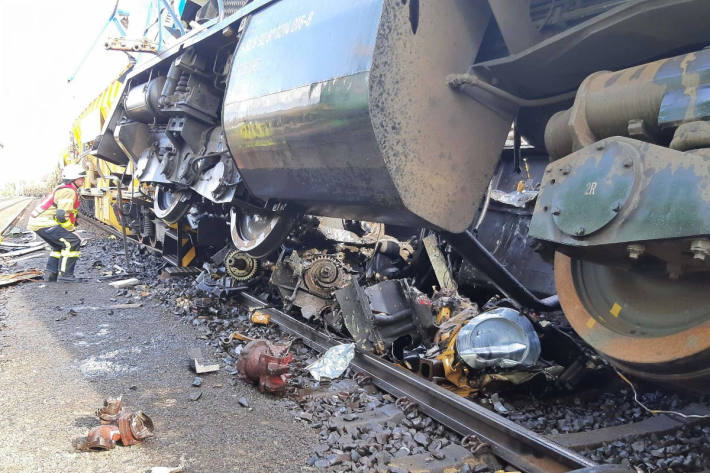 Bahnbetriebsunfall am Rangierbahnhof Hannover-Seelze