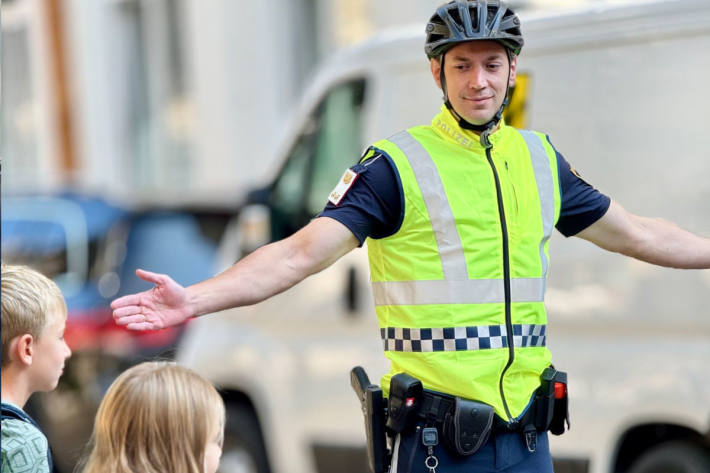 Die Polizei sorgt rund um die Wiener Schulen verstärkt für Sicherheit.