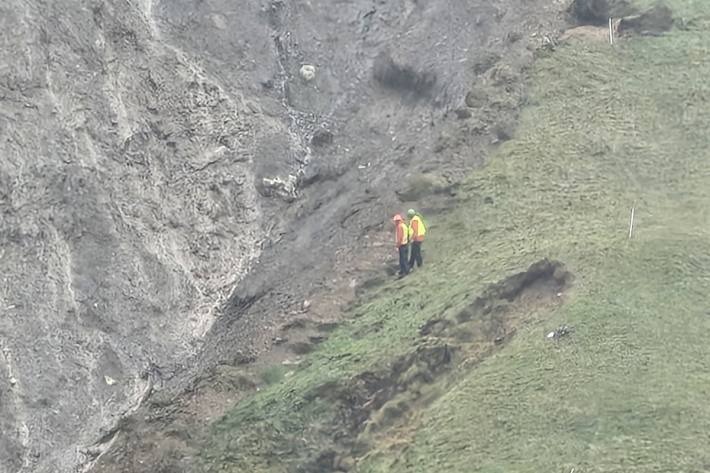 Seit 5 Uhr morgens sind Einsatzkräfte vor Ort