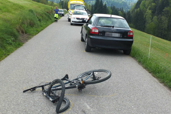 Der Autofahrer konnte ausweichen.