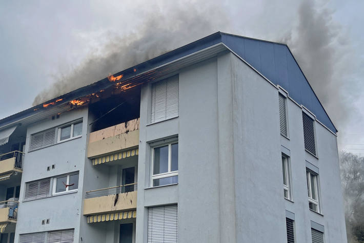 Verletzt wurde beim Brand niemand