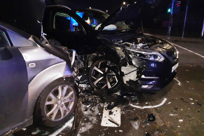 Unfallörtlichkeit in Düren