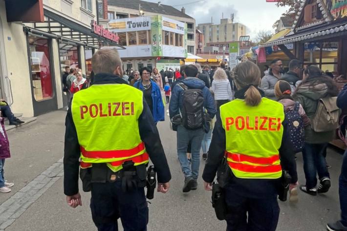 Die WEGA in Weinfelden im Kanton Thurgau verlief friedlich.