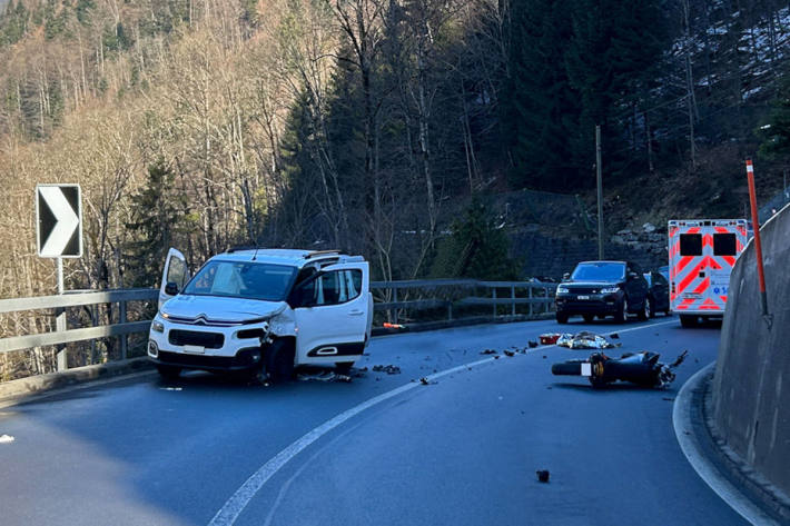 Ganz Engelberg betet für eine schnelle Genesung des jungen Töfffahrers