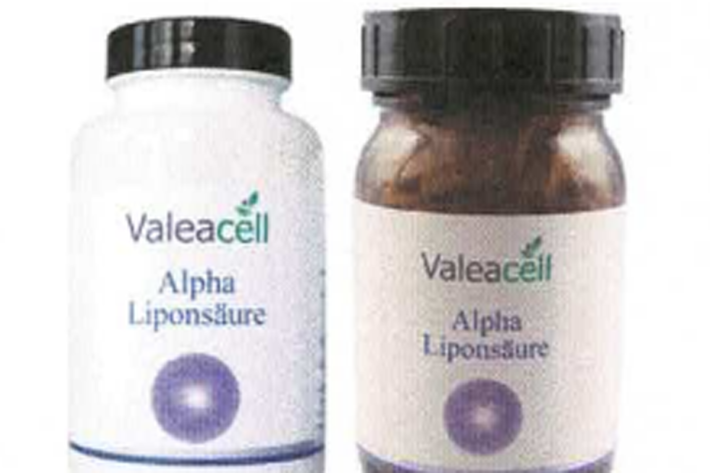 Zu hohe Menge von Alpha-Liponsäure in Valeacell – Alpha Liponsäure