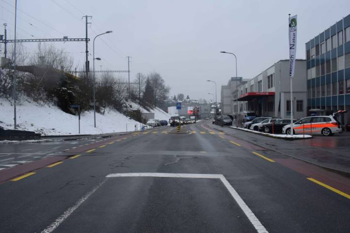 In Herisau AR wurde eine E-Bikerin bei einem Unfall verletzt.