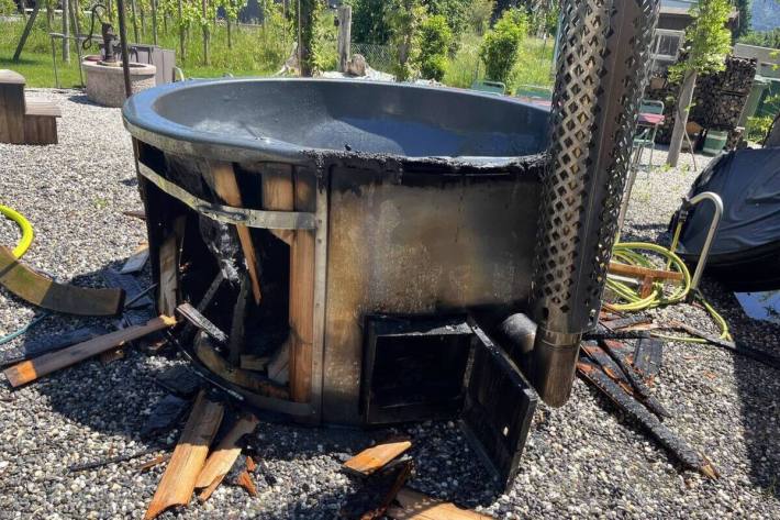 Der Sachschaden beläuft sich auf mehrere tausend Franken