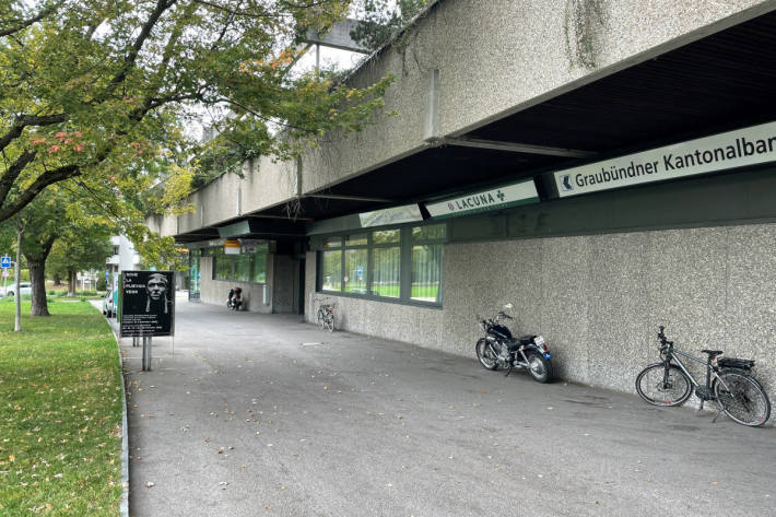 Fahrradfahrer von Auto angefahren worden in Chur