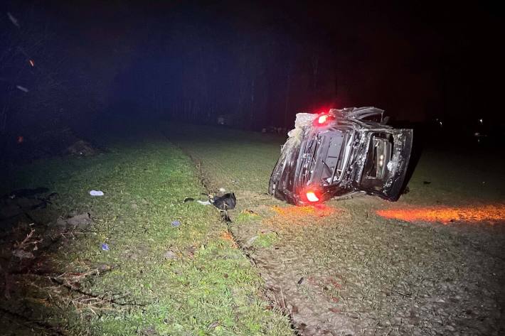 Der Fahrer wurde verletzt