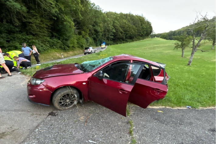 Der Fahrer selbst wurde nicht verletzt