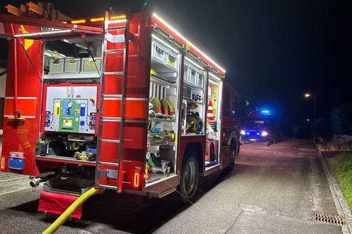 Kellerbrand in Gunzgen