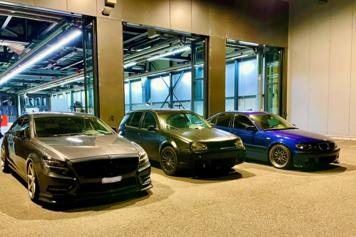 Drei Fahrzeuge sichergestellt